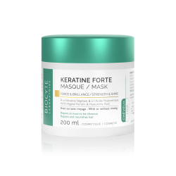 Маска-бальзам з кератином та гіалуроновою кислотою для волосся Biocyte Keratine Forte Masque