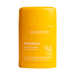 Защитный карандаш для губ и чувствительных зон Academie Sun Stick Sensitive Areas SPF 50+