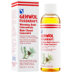 Согревающая ванна Перец 150 мл Gehwol Fusskraft Warming Bath 150ml