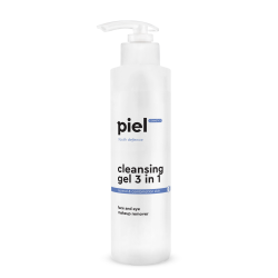  Гель-демакіяж для нормальної та комбінованої шкіри PIEL COSMETICS Cleansing Gel 3 in 1
