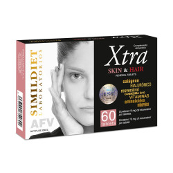 Нутрицевтик для улучшения состояния кожи и волос Simildiet Xtra Skin & Hair