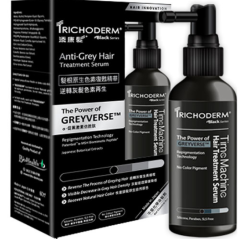 Спрей-сыворотка для кожи головы от появления седых волос Trichoderm Anti-Grey Hair Treatment Serum