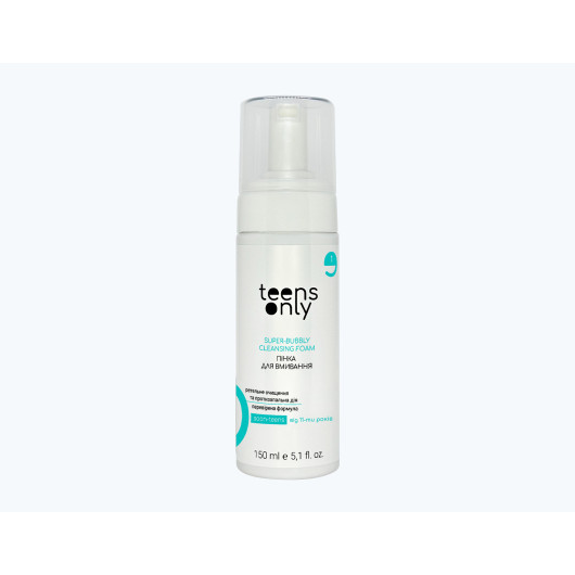 Teens Only SUPER-BUBBLY CLEANSING FOAM пінка для вмивання - №1