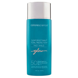 Сонцезахисний крем для обличчя SPF 50 Face Shield Glow Золоте Сяйво Colorescience Sunforgettable Total Protection Face Shield Glow SPF 50