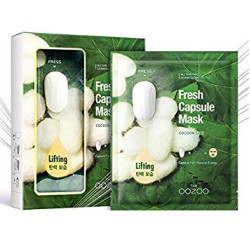  THE OOZOO Fresh Capsule Mask Cocoon Silk Шелковая маска для лифтинга и увлажнения с капсулой-активатором (арт. 5980942)