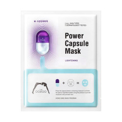  THE OOZOO Power Capsule Mask Lightening Увлажняющая маска для сияния кожи лица с капсулой-активатором (арт. 5980652)