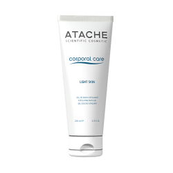 Гель пилинг отшелушивающий для лица и тела ATACHE Corporal care LIGHT SKIN