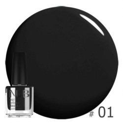  NUB Black Ink 01 лак для ногтей 14 мл (арт. )