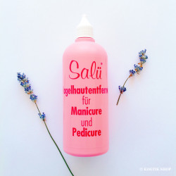 Розм'якшувач кутикули перед педикюром та манікюром SALU, 250 мл Salu Nagelhautentferner manicure und pedicure