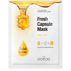  THE OOZOO Fresh Capsule Mask Royal Jelly Маска с маточным молочком для сияния и питания с капсулой-активатором (арт. 5980928)