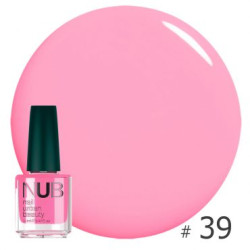  NUB Barely Pink 39 лак для ногтей 14 мл (арт. )