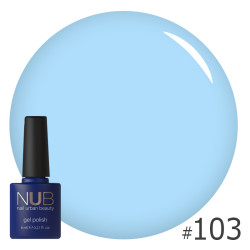  NUB Гель лак №103 SURF'S UP (арт. )