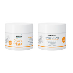 Крем-баттер для ніг з обліпихою (лімітована серія) Gehwol Fusskraft Soft Feet Butter Sanddorn LE