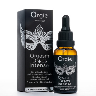  Збуджуючі краплі для клітора ORGASM DROPS INTENSE, 30 мл інтенсивна дія Orgie (Бразилія-Португалія)