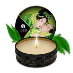  Масажна свічка Exotic Green Tea аромат: зелений чай, 30 мл. SHUNGA (Канада)