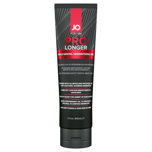 Пролонгер гель System JO Prolonger Gel (60 мл) с маслом перечной мяты, гвоздичного перца и пачули - №1