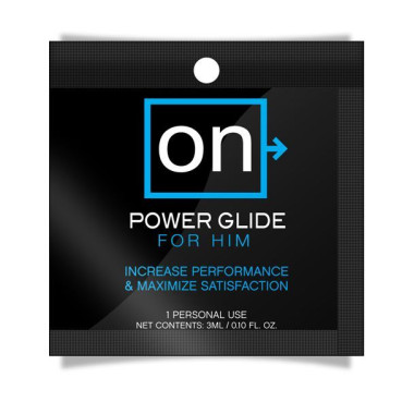  Пробник стимулирующего геля Sensuva - ON Power Glide For Him (3 мл) для супер эрекции