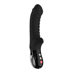  Вібратор для точки G Fun Factory TIGER black, ребристий, підходить для анальної стимуляції