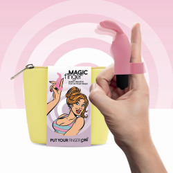  Вибратор на палец FeelzToys Magic Finger Vibrator Pink
