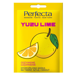  Відновлююча маска для обличчя PERFECTA Yuzu Lime Face Mask 10ml (Термін придатності: до 31.05.2023)