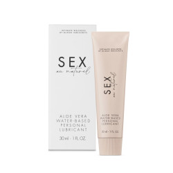  Лубрикант на водній основі з алое вера Aloe vera water-based lubricant, 30 мл Sex au Naturel by Bijoux Indiscrets (Іспанія)