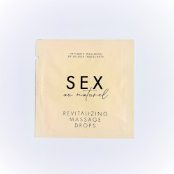  САШЕТ Краплі для інтимного масажу Revitalising Intimate Massage Drops, 2 мл Sex au Naturel by Bijoux Indiscrets (Іспанія)