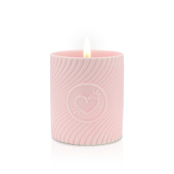  Масажна свічка з ароматом полуниці та шампанського Sensual Massage Candle Strawberries&Champagne, 250 мл HighOnLove (Канада)