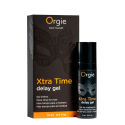  Гель-пролонгатор Orgie Xtra Time Delay Gel, 15 мл, на водній основі, без анестетиків
