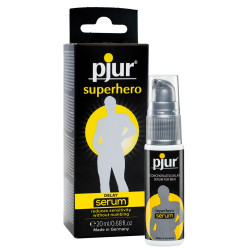  Пролонгирующий гель pjur Superhero Serum 20 мл, создает невидимую пленку снижающую чувствительность
