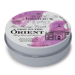  Массажная свечa Petits Joujoux - Orient - Pomegranate and White Pepper (43 мл) с афродизиаками