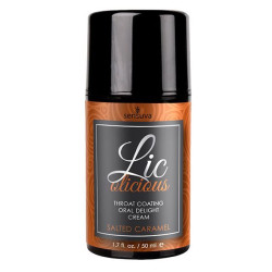  Гель для минета Sensuva - Lic-o-licious Salted Caramel (50 мл), маслянистый, без сахара