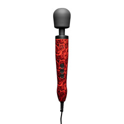  Вібромасажер DOXY Original ROSE PATTERN, дуже потужний, живлення 220В, пульсівні вібрації