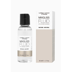  Лубрикант на силиконовой основе MixGliss FLUID NATURE (50 мл) без запаха
