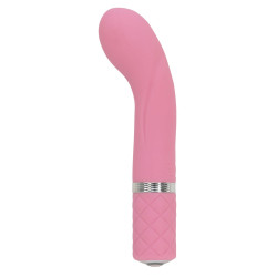  Роскошный вибратор Pillow Talk - Racy Pink с кристаллом Сваровски для точки G, подарочная упаковка
