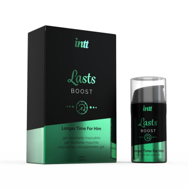  Пролонгатор для мужчин Intt Lasts (15 мл) с экстрактом гвоздики и мяты