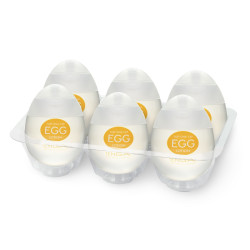  Набор лубрикантов на водной основе Tenga Egg Lotion (6 шт по 65 мл)