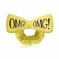  Косметична пов'язка для волосся Double Dare OMG! Yellow Hair Band (жовта)