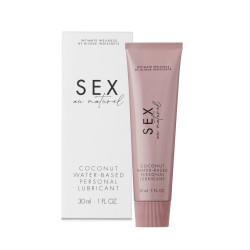  Лубрикант на водній основі з ароматом кокоса Coconut water-based lubricant, 30 мл Sex au Naturel by Bijoux Indiscrets (Іспанія)
