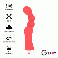  Вібратор для зони G GOHAN, колір: помаранчевий G-SPOT (Іспанія)