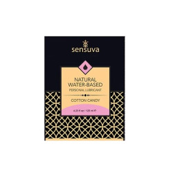  Пробник Sensuva - Natural Water-Based Cotton Candy (6 мл)