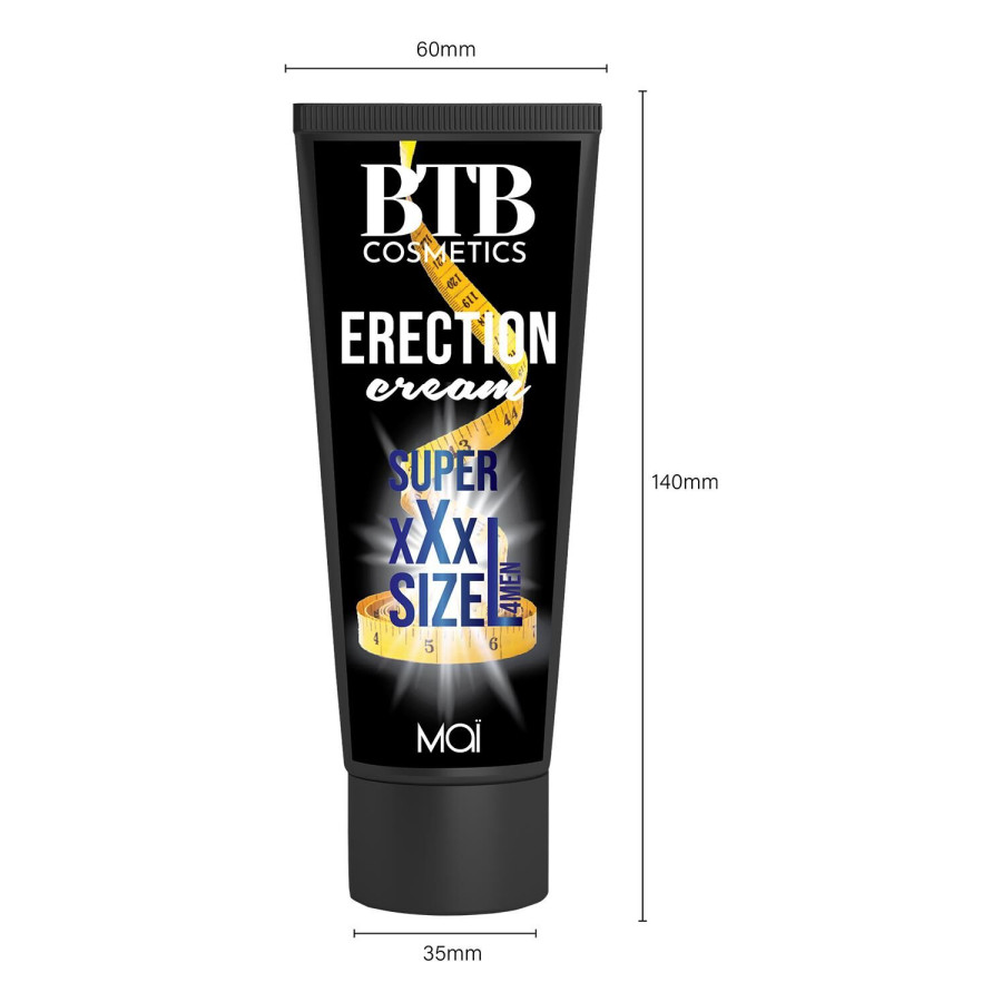 Крем для эрекции и увеличения члена BTB XXL CREAM (100 мл) - №5