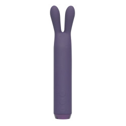  Вибратор с ушками Je Joue - Rabbit Bullet Vibrator Purple, глубокая вибрация