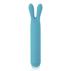  Вибратор с ушками Je Joue - Rabbit Bullet Vibrator Teal, глубокая вибрация