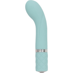  Розкішний вібратор Pillow Talk - Racy Teal з кристалом Swarovski для точки G, подарункове паковання