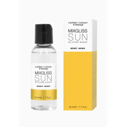  Лубрикант на силиконовой основе MixGliss SUN MONOI (50 мл) с ароматом масла Манои