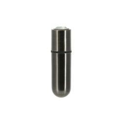  Вибропуля PowerBullet - First-Class Bullet 2.5" with Key Chain Pouch, Gun Metal
