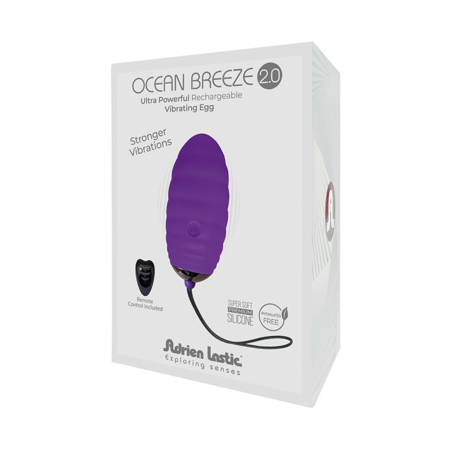 Виброяйцо Adrien Lastic Ocean Breeze 2.0 Purple - №7