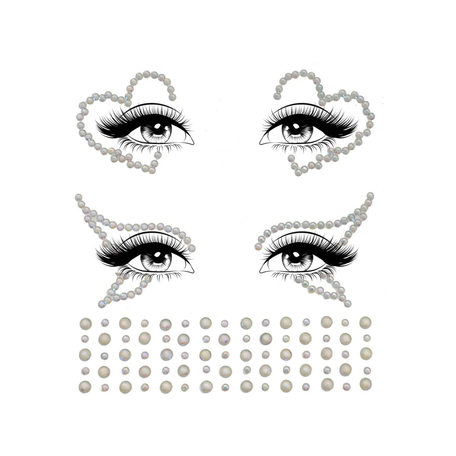 Leg Avenue Ayla face jewel sticker - №4