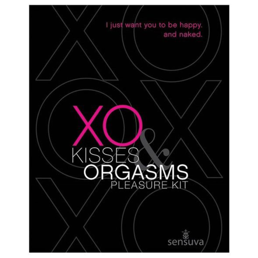 Подарочный набор Sensuva XO Kisses & Orgasms (бальзам для губ с феромонами и жидкий вибратор) - №3