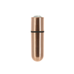  Вибропуля PowerBullet - First-Class Bullet 2.5" with Key Chain Pouch, Rose Gold